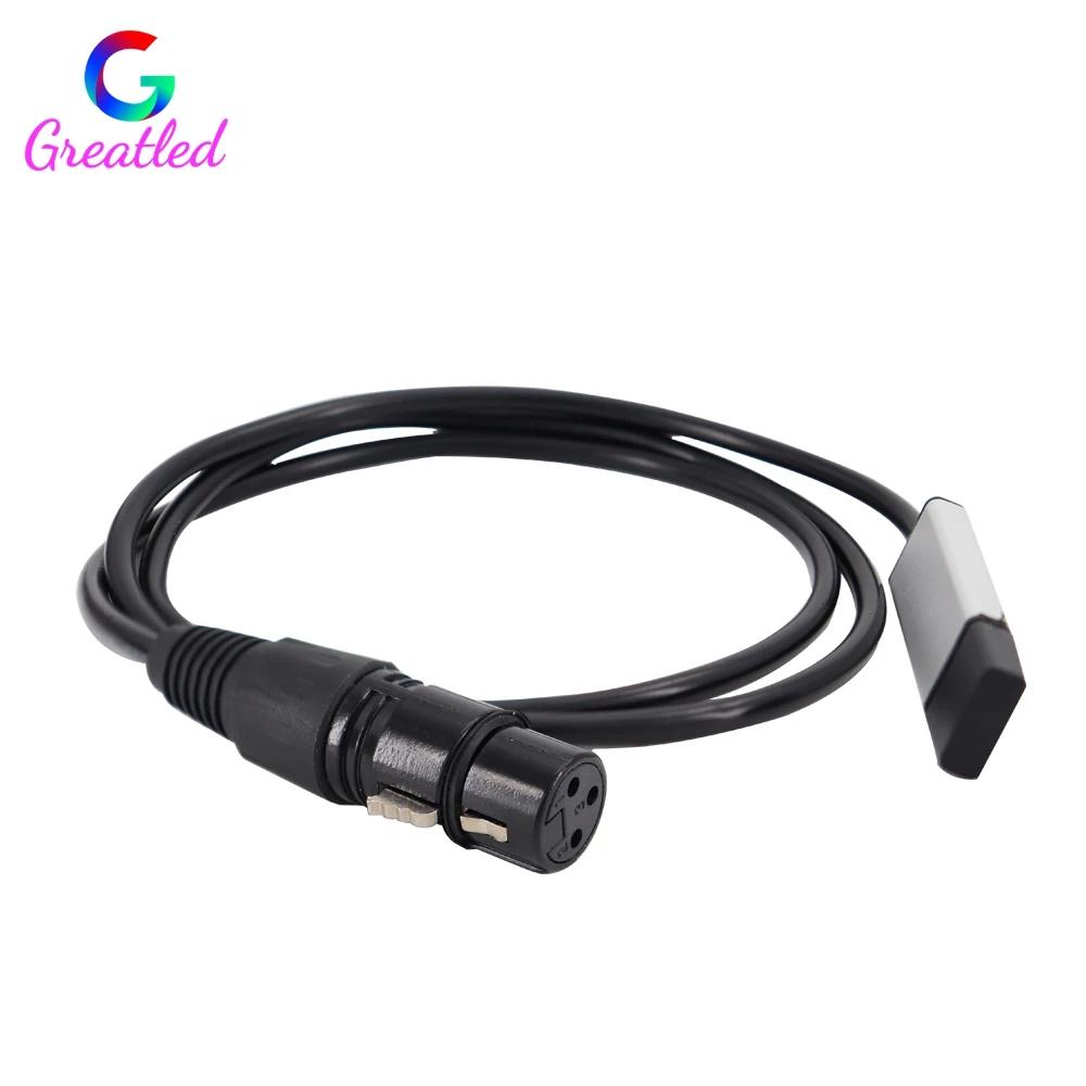 USB to DMX ̽    Ʈѷ ȯ LED DMX512 ǻ PC   Ʈѷ  ̺